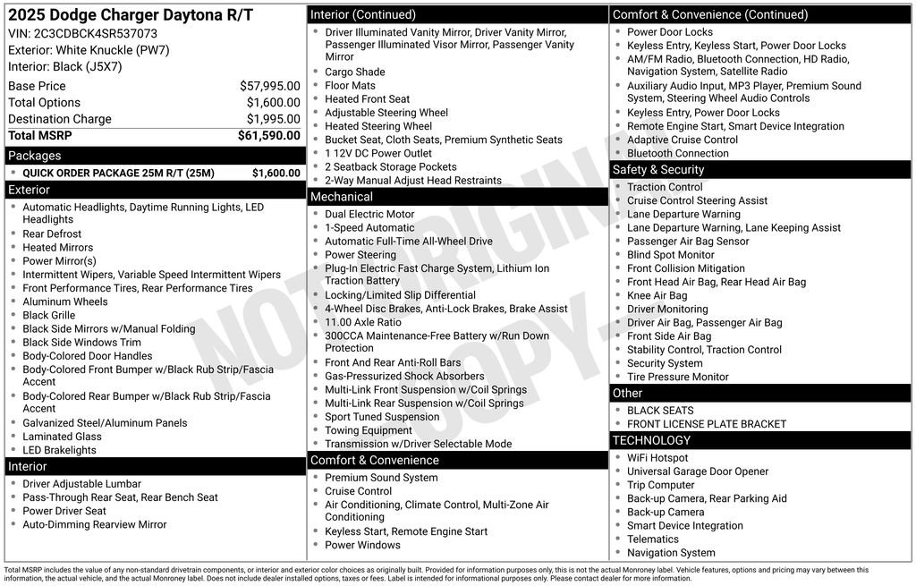 2025 Dodge Charger Daytona R/T - Photo 6