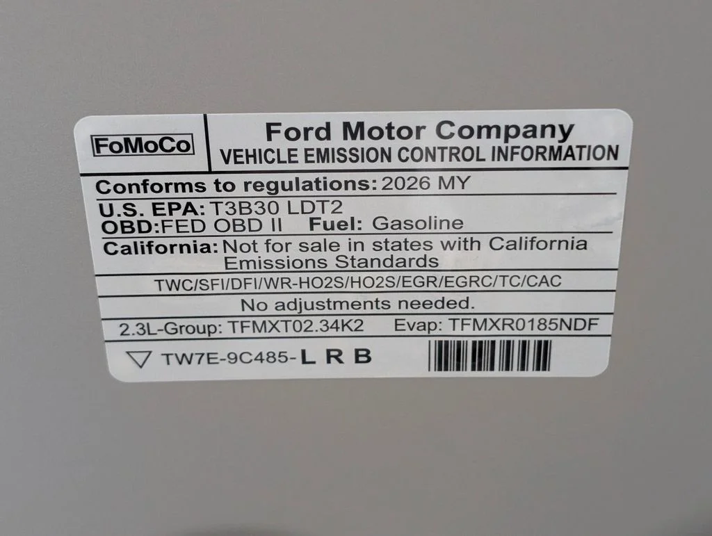 New 2026 Space White Metallic Ford Active image 24