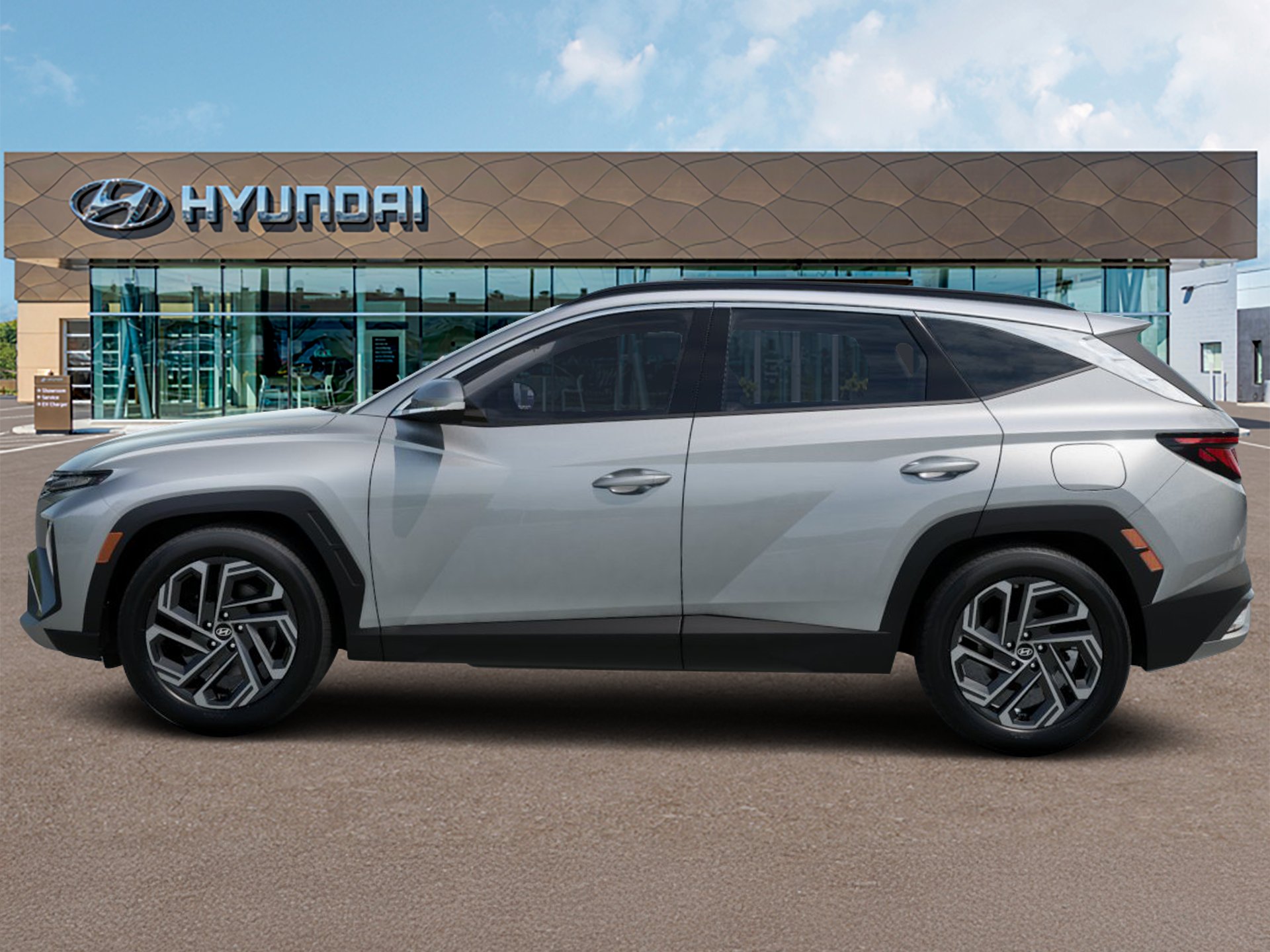New 2026 Silver Hyundai SEL Plus AWD image 3