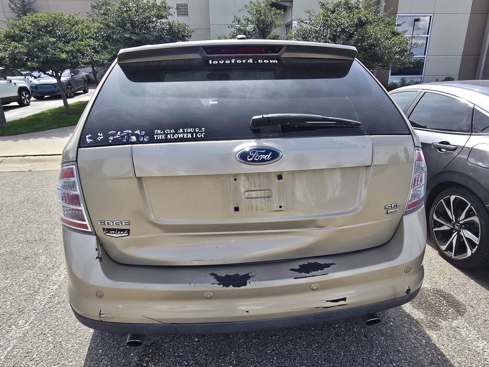 Used 2007 Gold Ford SEL image 15