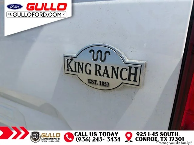 Used 2019 Oxford White Ford King Ranch image 6