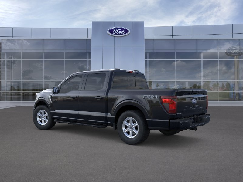 New 2026 Agate Black Metallic Ford XLT image 4