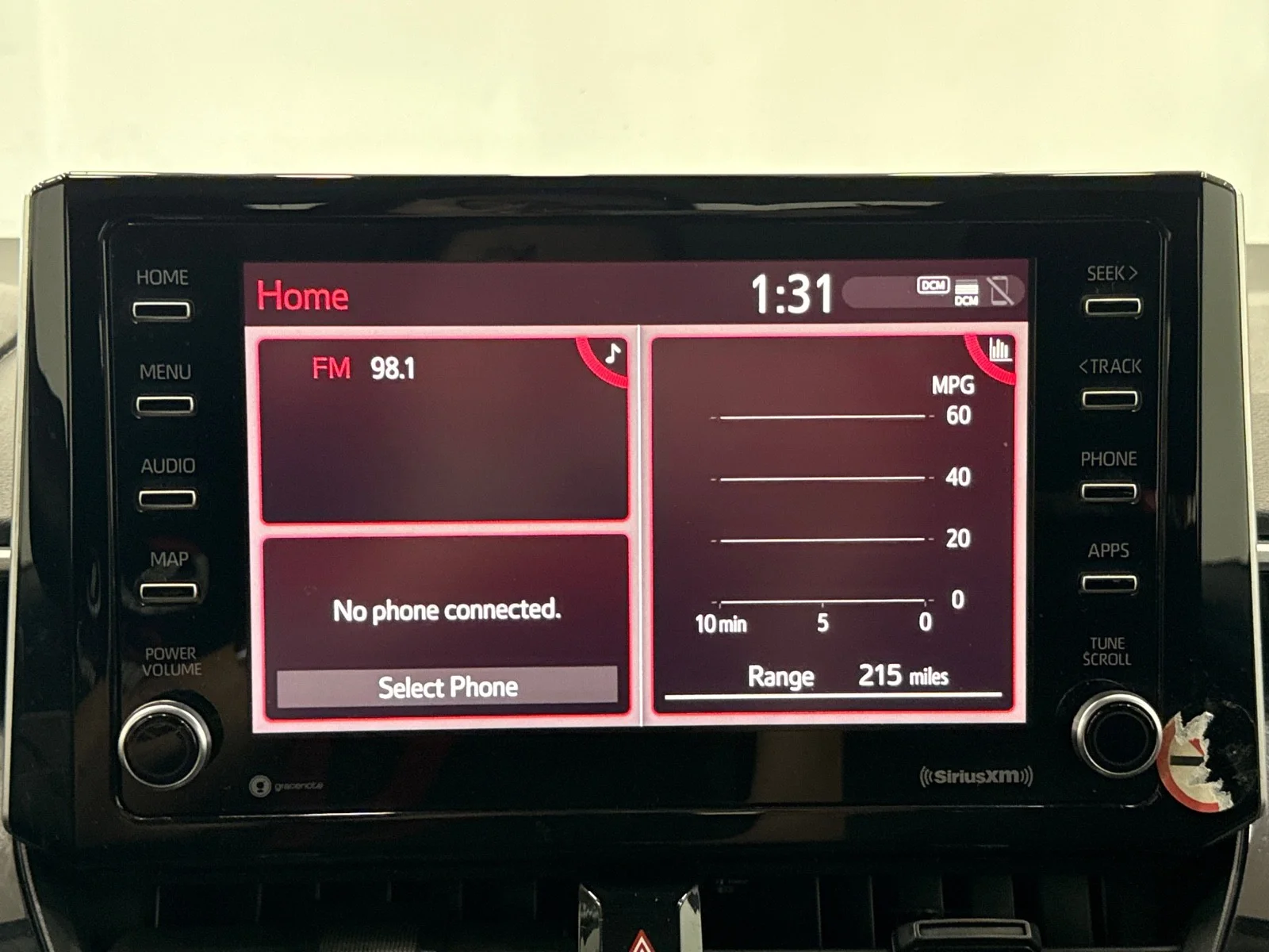 Used 2021 Barcelona Red Metallic Toyota LE image 14