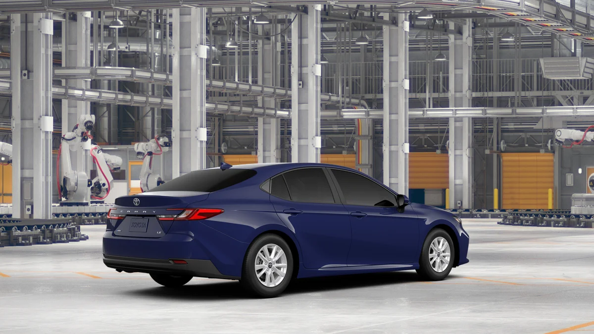 New 2026 Reservoir Blue Toyota LE image 10