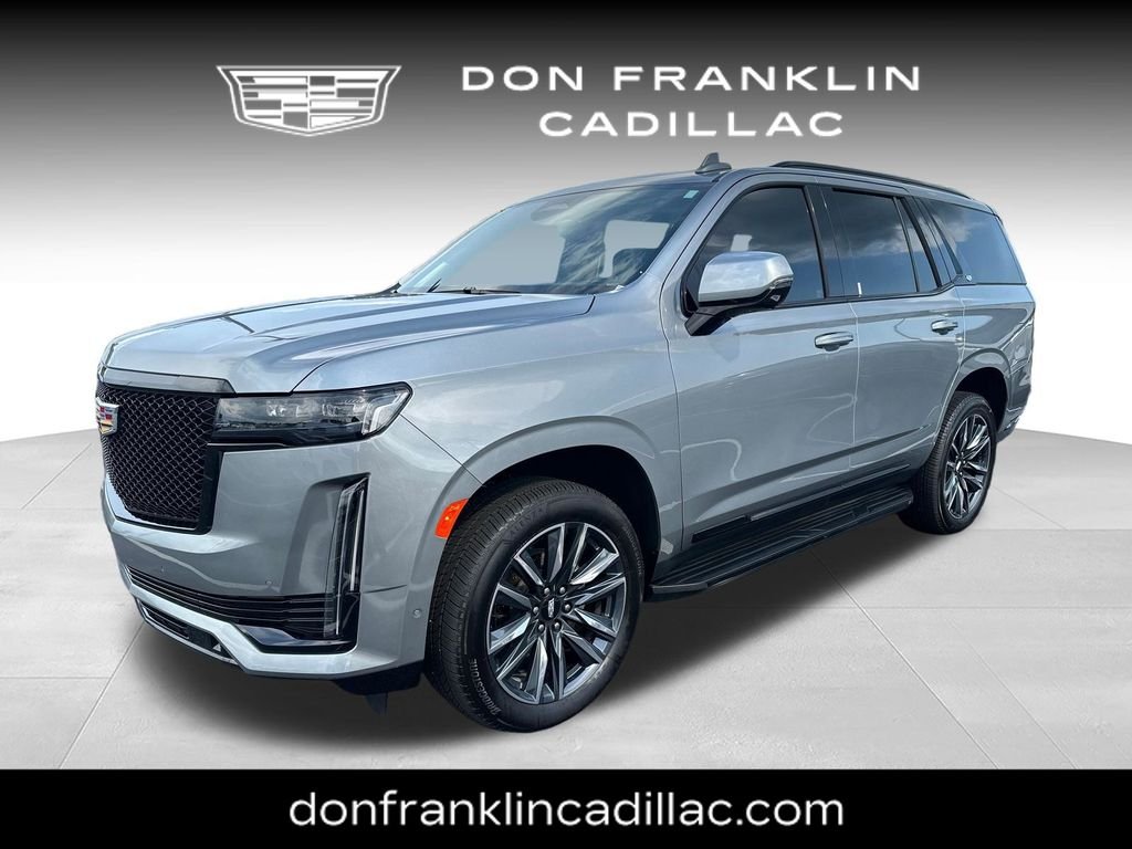 Used 2024 Silver Cadillac Sport Platinum image 1