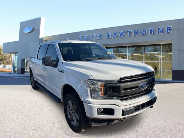 Used 2018 Oxford White Ford XLT image 1
