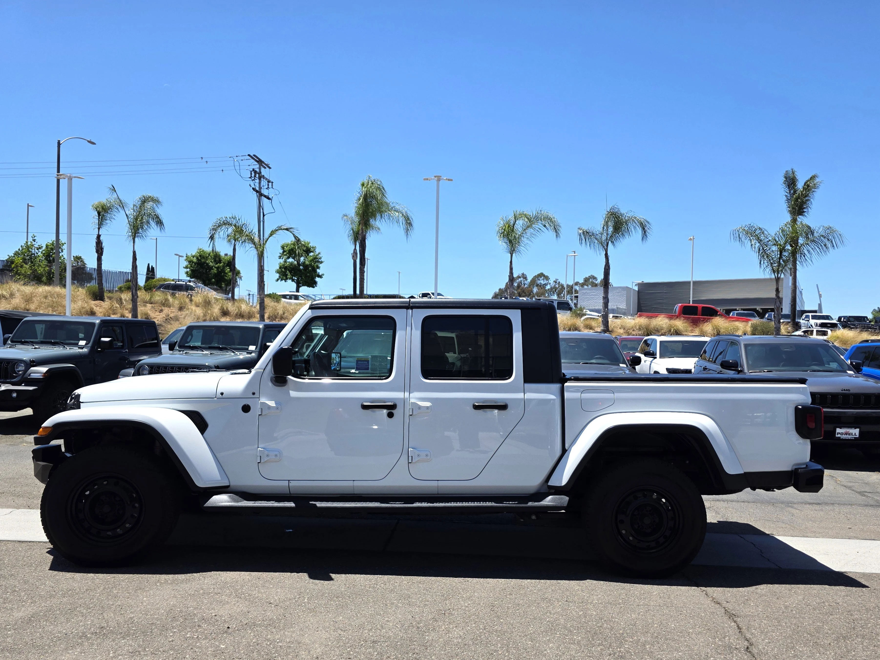Used 2021 Bright White Clearcoat Jeep Sport image 2