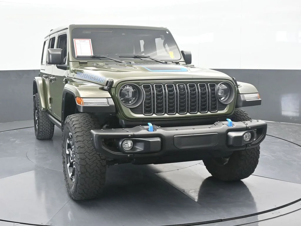 Used 2024 Sarge Green Clearcoat Jeep Rubicon 4xe image 8