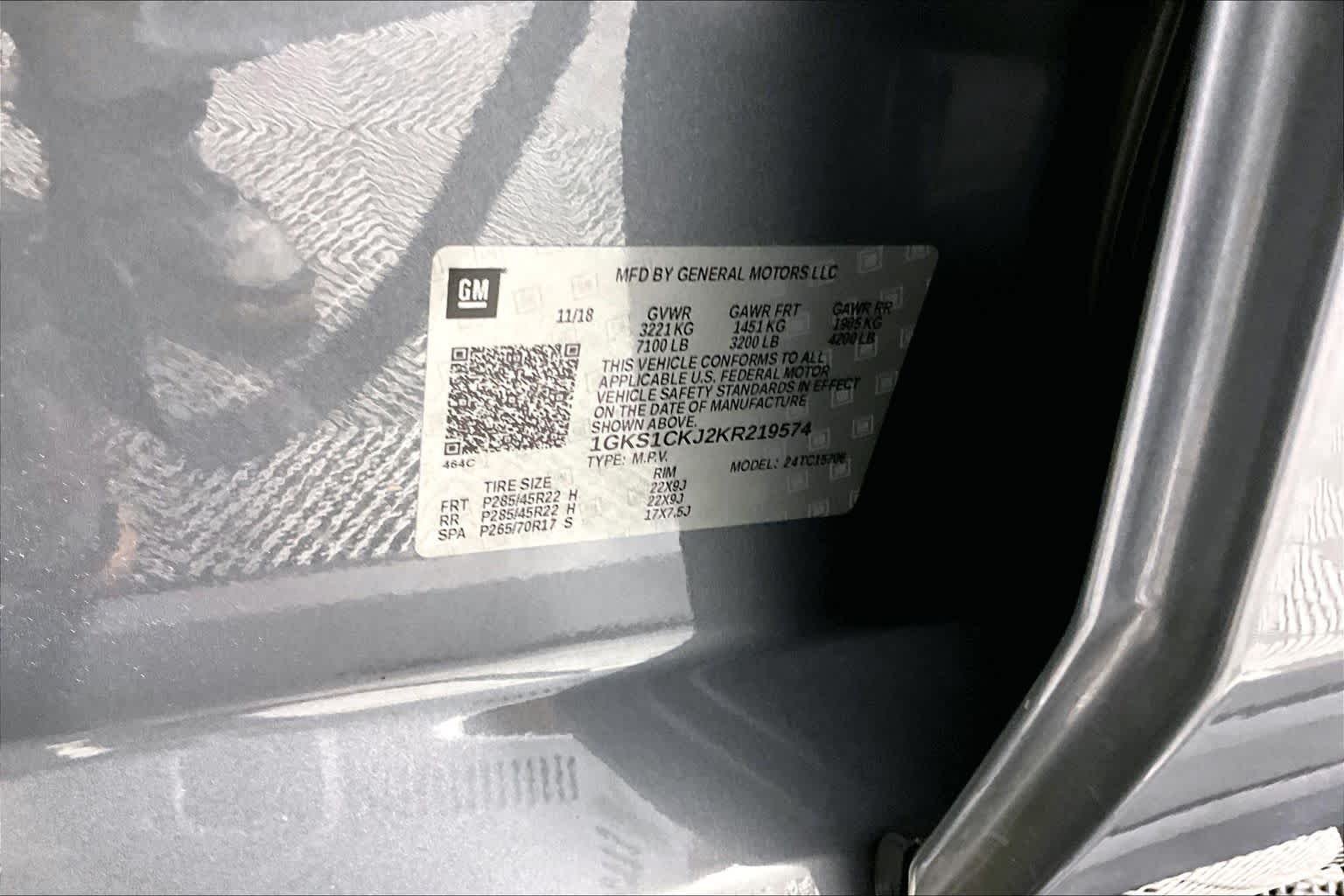 Used 2019 Satin Steel Metallic GMC Denali image 34