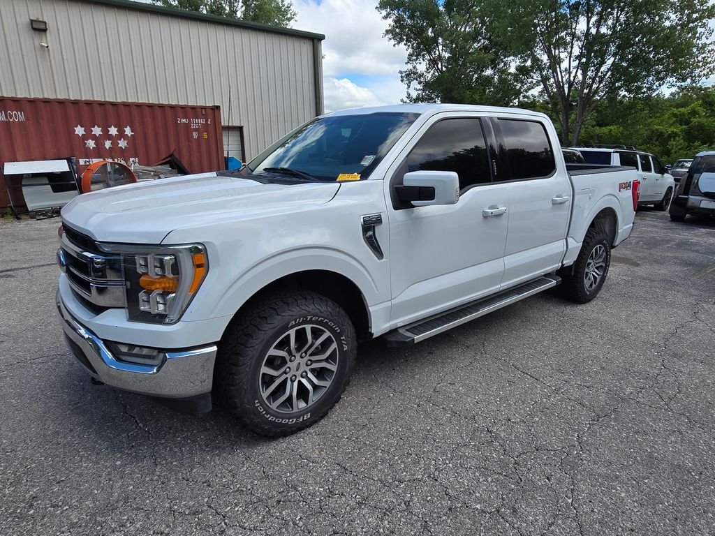 Used 2022 Ford F-150 Lariat with VIN 1FTFW1E58NKD44741 for sale in Kansas City