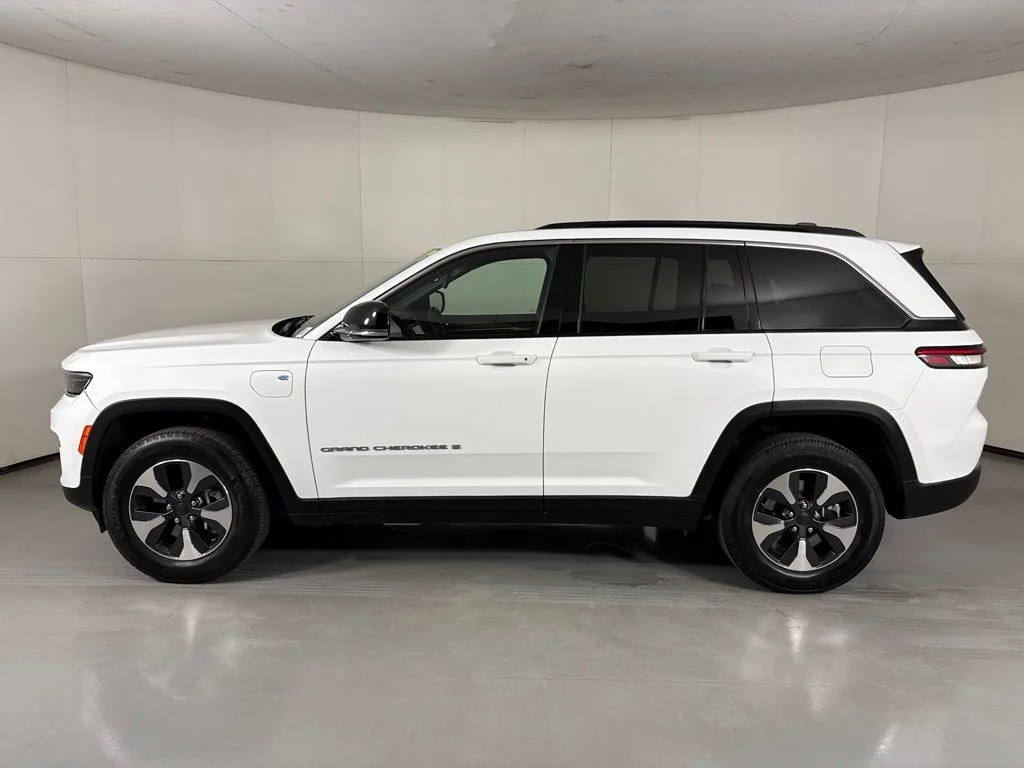 Used 2024 Bright White Clearcoat Jeep 4xe image 5