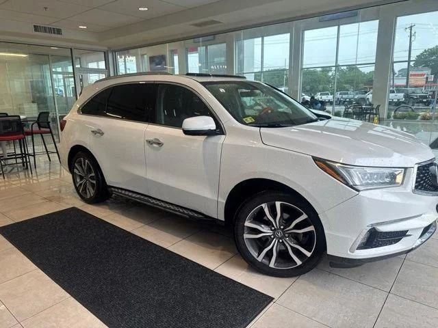 Used 2019 White Acura 3.5L Advance Pkg w/Entertainment Pkg image 1