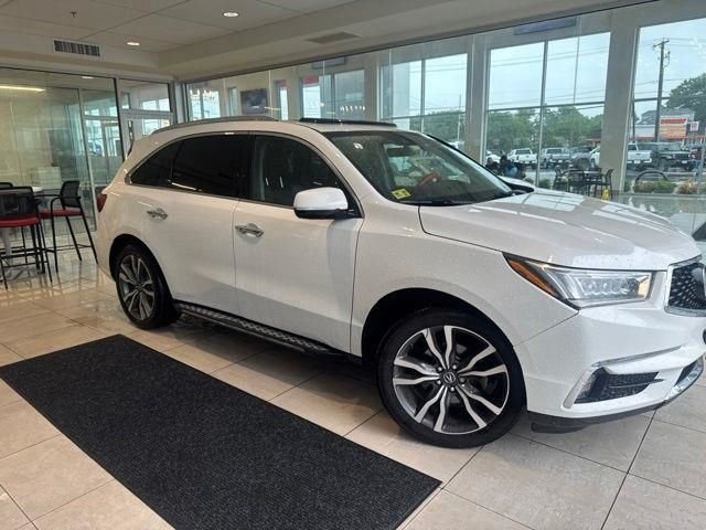 Used 2019 White Acura 3.5L Advance Pkg w/Entertainment Pkg image 1