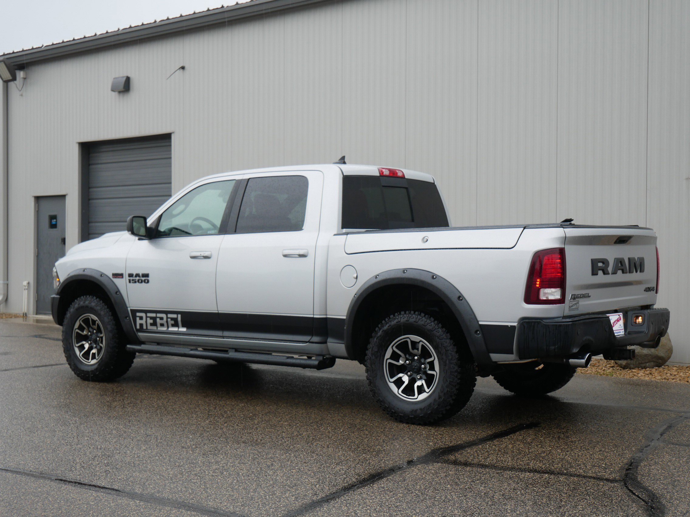 Used 2017 Bright Silver Metallic Clearcoat Ram Rebel image 3