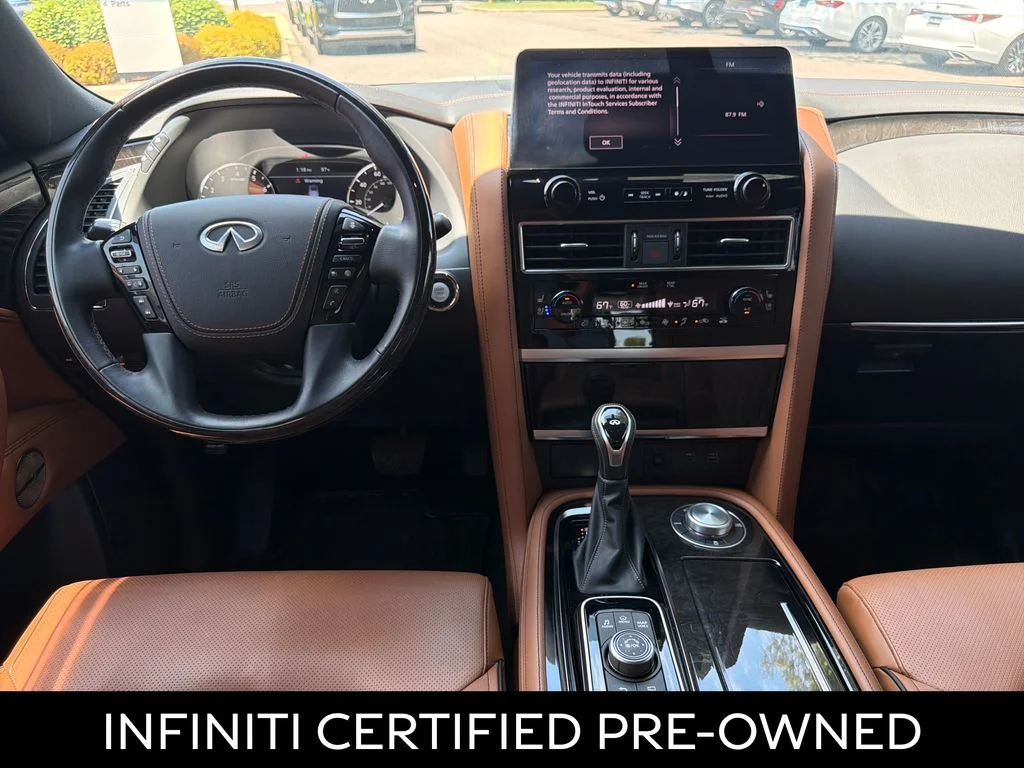 Certified Used 2024 Anthracite Gray INFINITI Sensory image 2