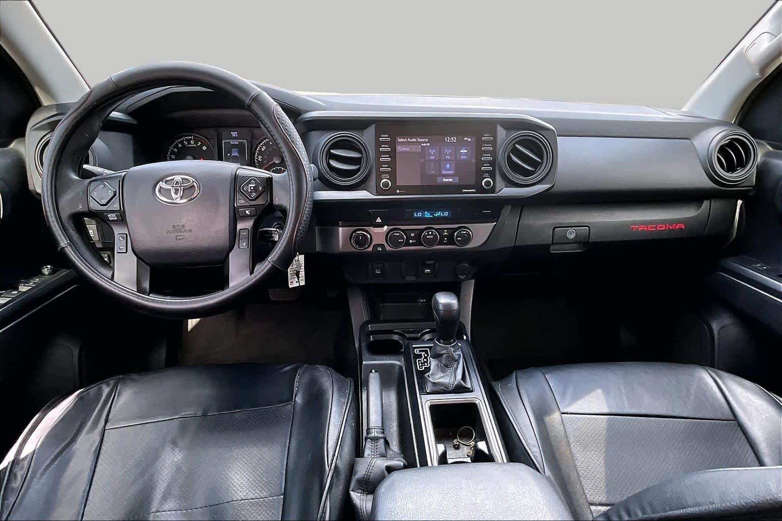 Used 2022 Midnight Black Metallic Toyota TRD Sport image 15