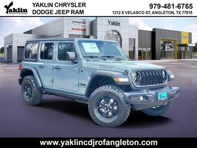 New 2026 Jeep Wrangler Willys