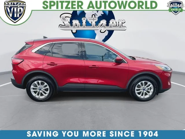 Used 2020 Rapid Red Metallic Tinted Clearcoat Ford SE image 10
