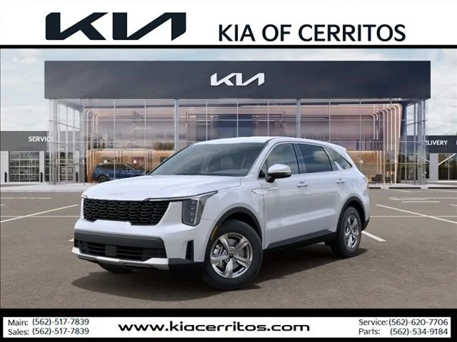 New 2026 Glacial White Pearl Kia LX image 1