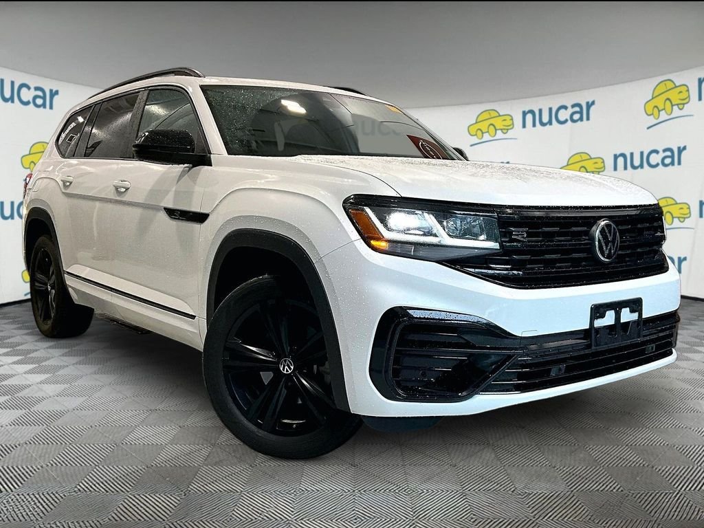 Used 2023 White Volkswagen 3.6L V6 SEL R-Line image 1