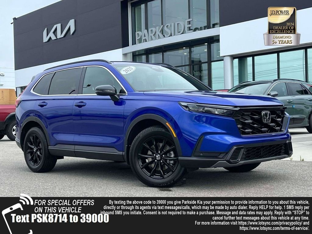 Used 2025 Blue Honda Sport-L image 1