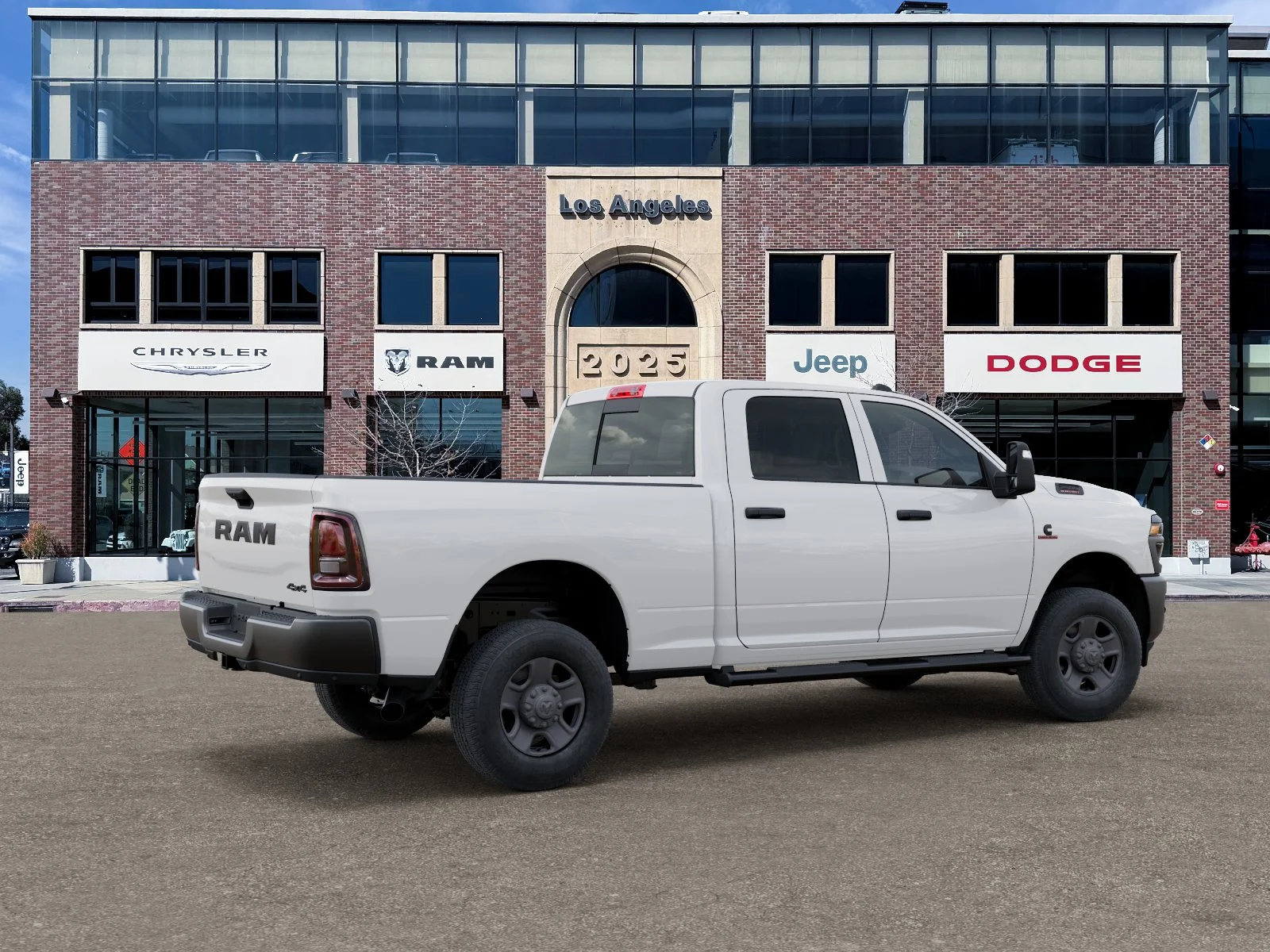 New 2026 Bright White Clear-Coat Exterior Paint RAM Tradesman image 30