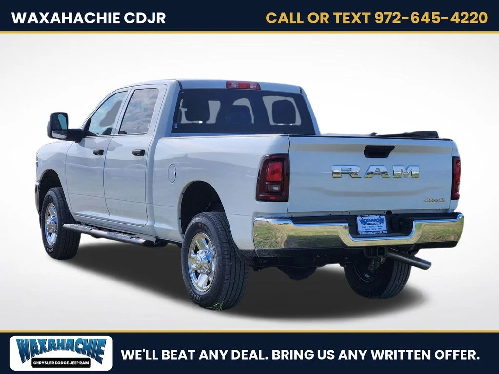 New 2026 Bright White Clear-Coat Exterior Paint RAM Big Horn image 3