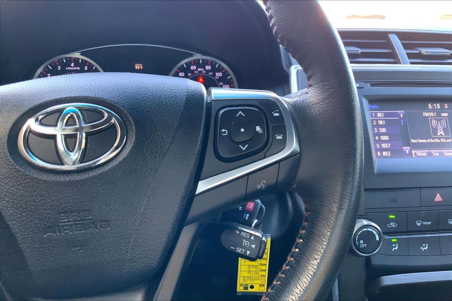 Used 2016 Celestial Silver Metallic Toyota SE image 24