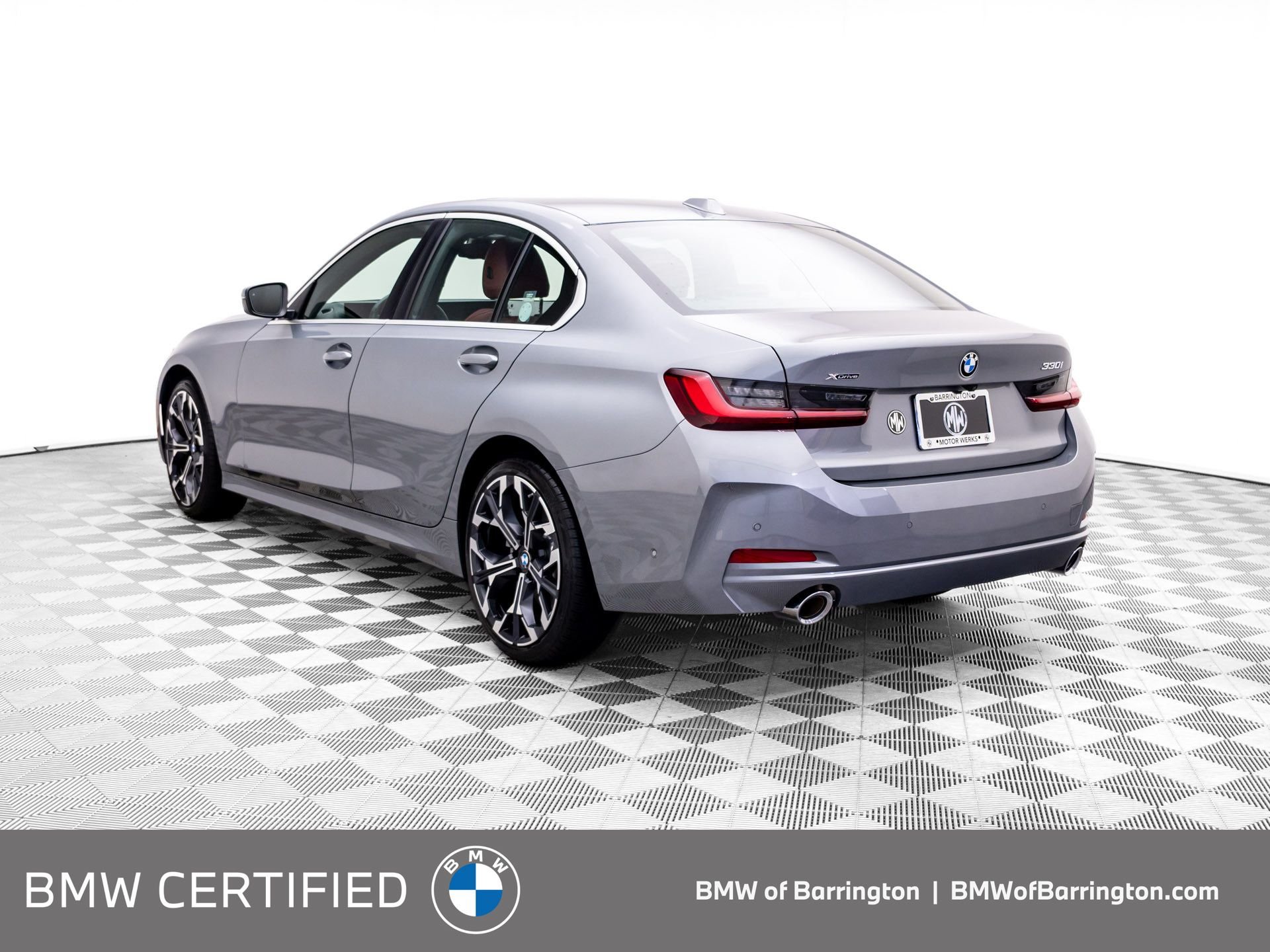 Certified Used 2025 Skyscraper Grey Metallic BMW 330i xDrive image 3
