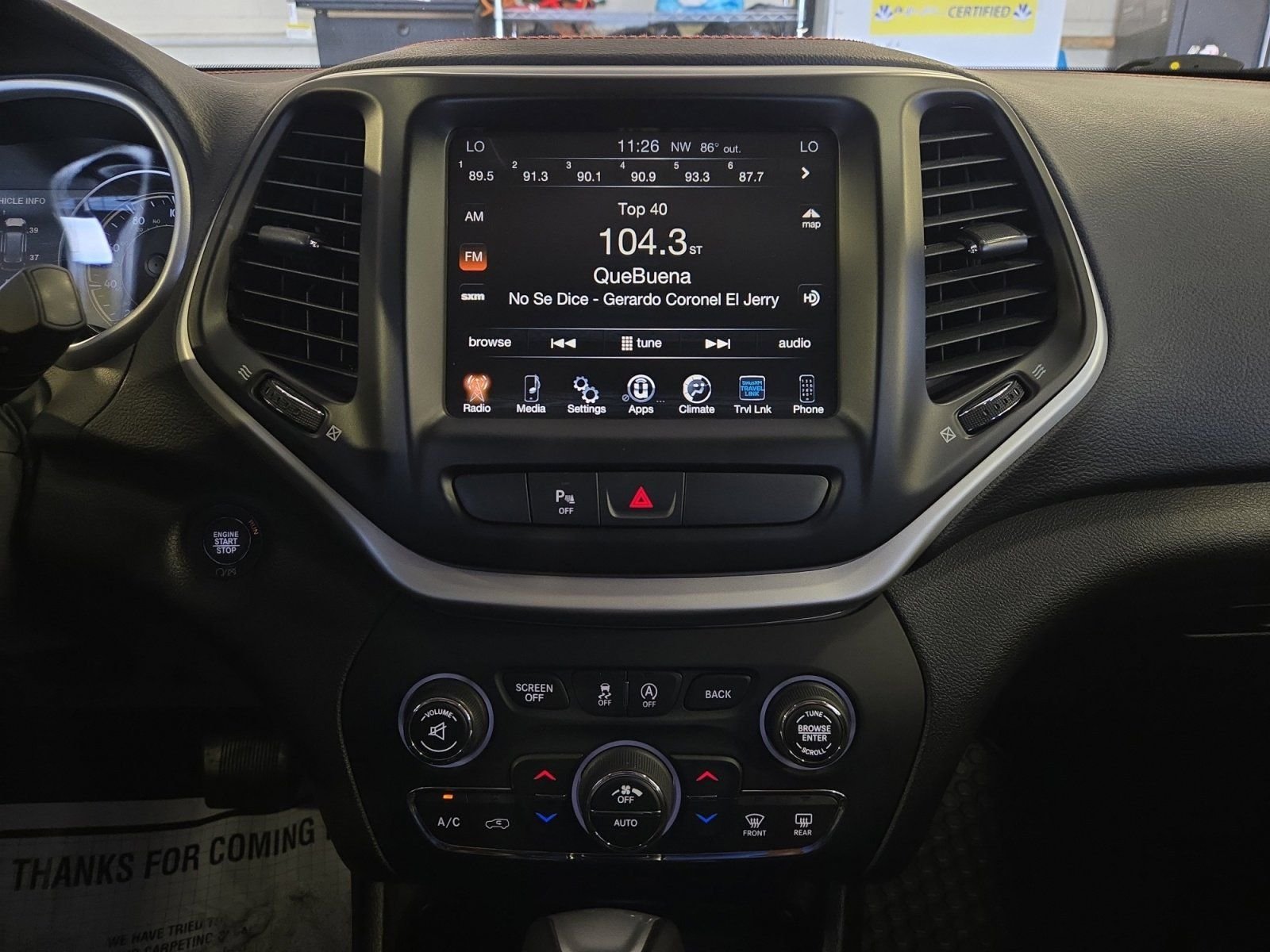 Certified Used 2018 Black Jeep Trailhawk image 14
