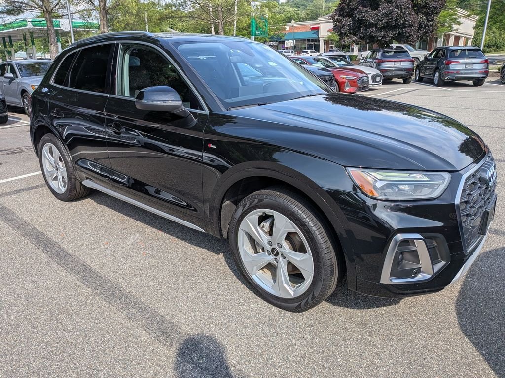 Used 2025 Black Audi 45 S line Premium Plus image 1