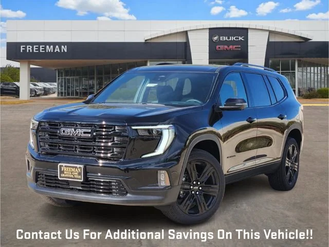 New 2026 GMC Acadia Elevation