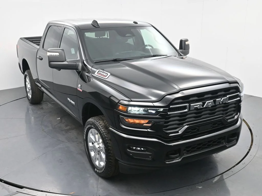 New 2026 Diamond Black Crystal Pearlcoat RAM Big Horn image 24