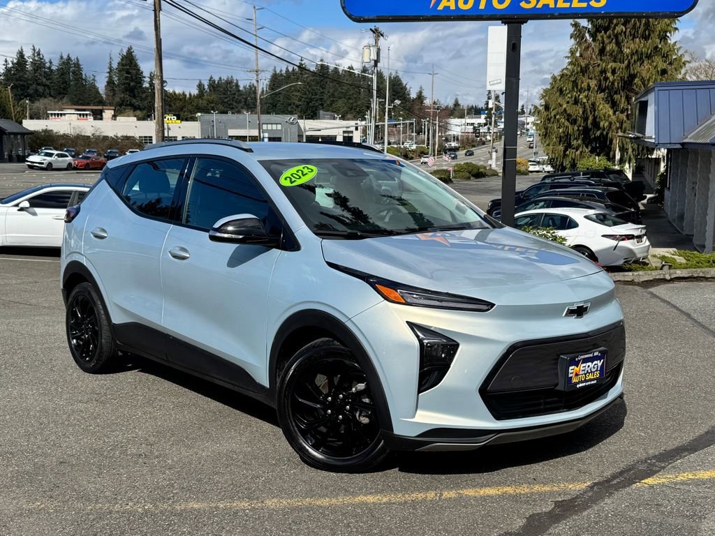 Used 2023 Chevrolet Bolt EUV LT with VIN 1G1FY6S00P4148034 for sale in North Bend, WA