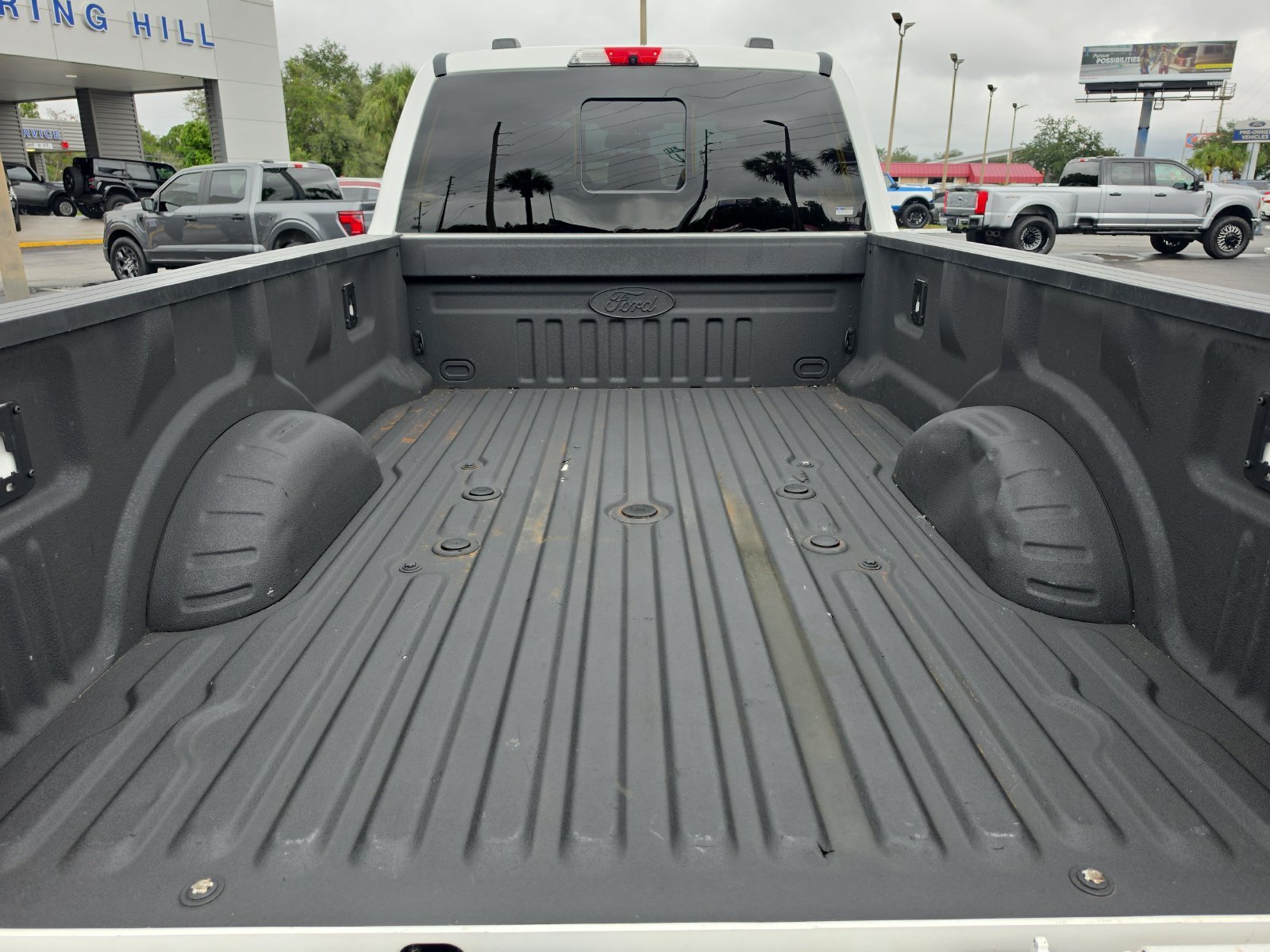 Certified Used 2023 White Metallic Ford Lariat image 7