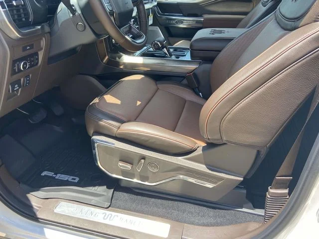 New 2026 Star White Metallic Tri-Coat Ford King Ranch image 11
