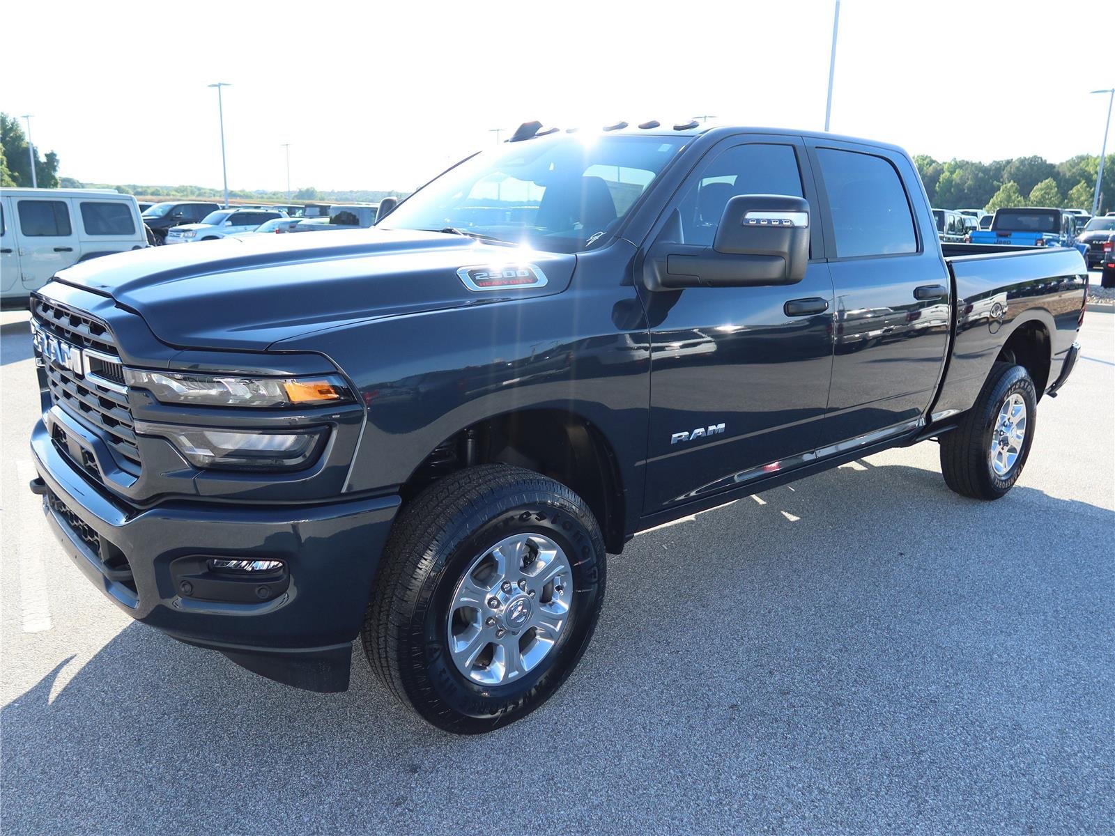New 2026 Forged Blue Metallic Exterior Paint RAM Big Horn image 3