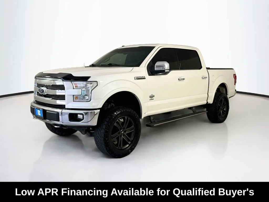 Used 2017 White Platinum Clearcoat Metallic Ford King Ranch image 3
