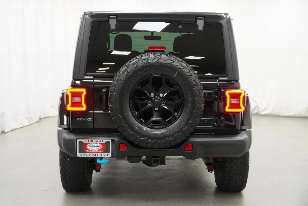 Used 2023 Black Jeep Rubicon 20th Anniversary Edition 4xe image 16
