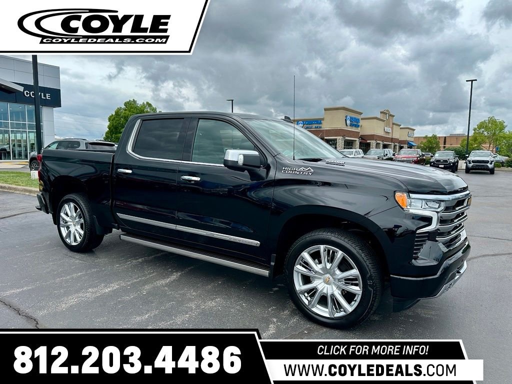 Used 2025 Black Chevrolet High Country image 1