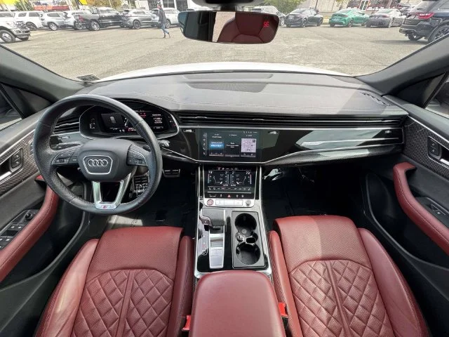 Used 2023 White Audi 4.0T Premium Plus image 17