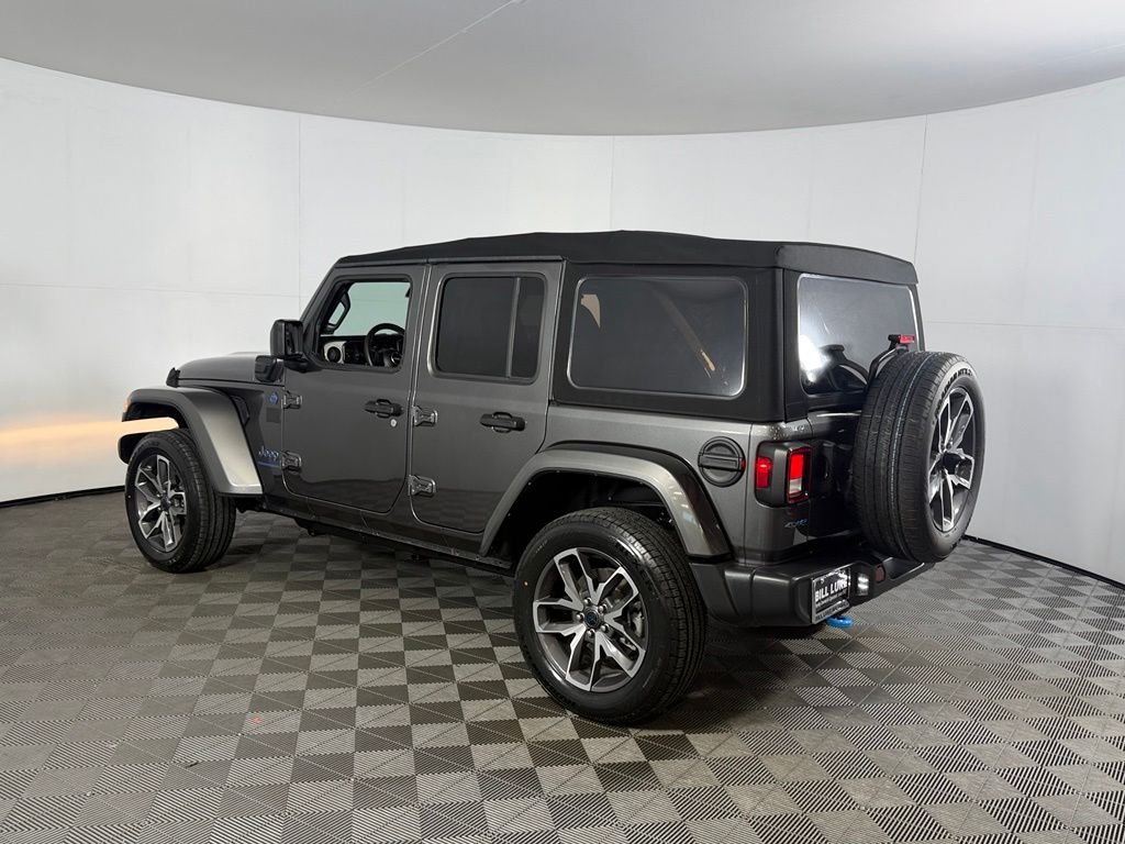 Certified Used 2024 Gray Jeep Sport S 4xe image 10