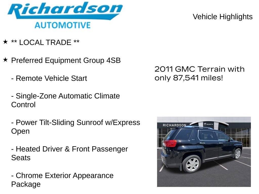 Used 2011 Onyx Black GMC SLT-2 image 11