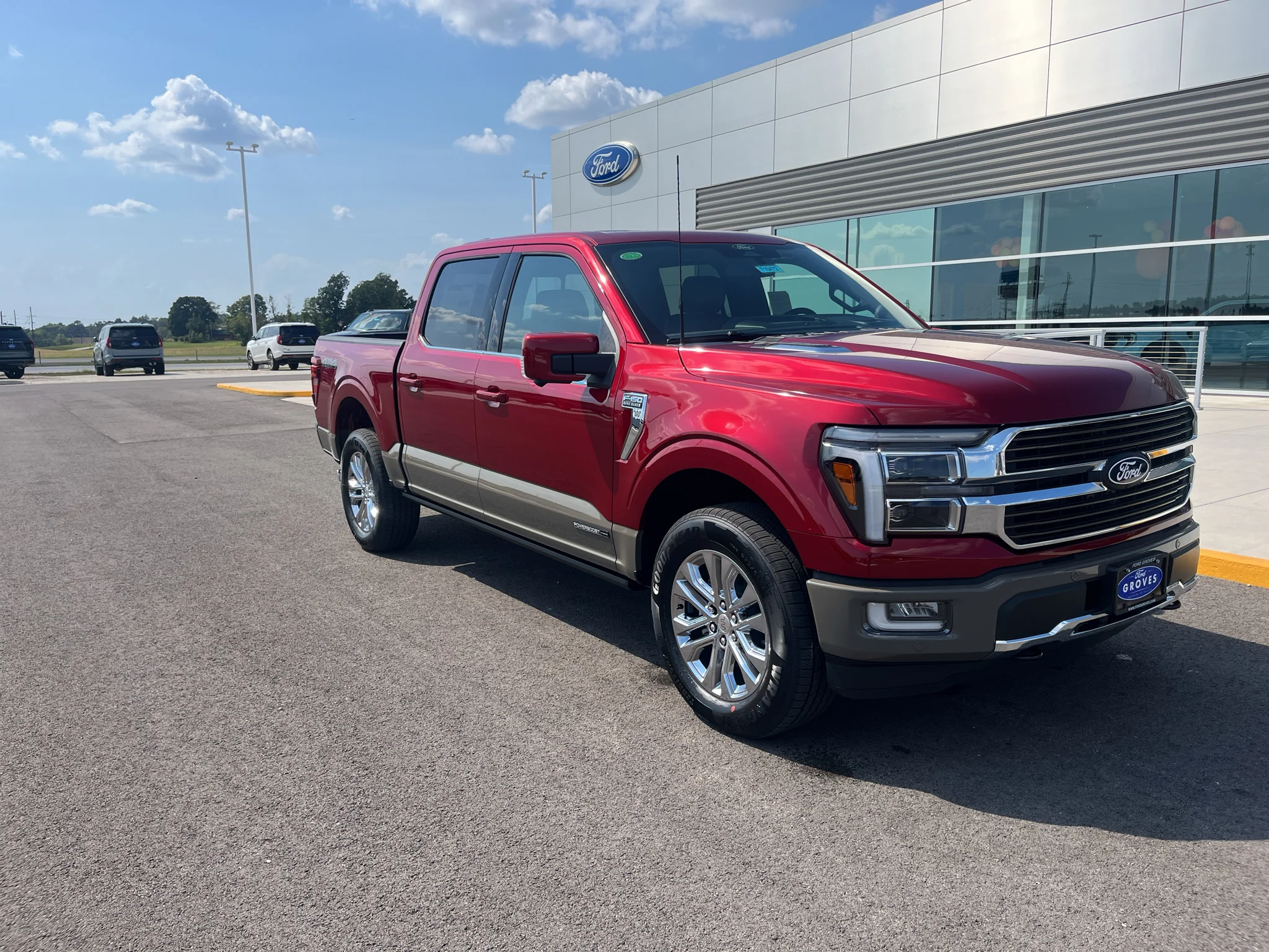 New 2026 Ruby Red Metallic Tinted Clearcoat Ford King Ranch® image 3