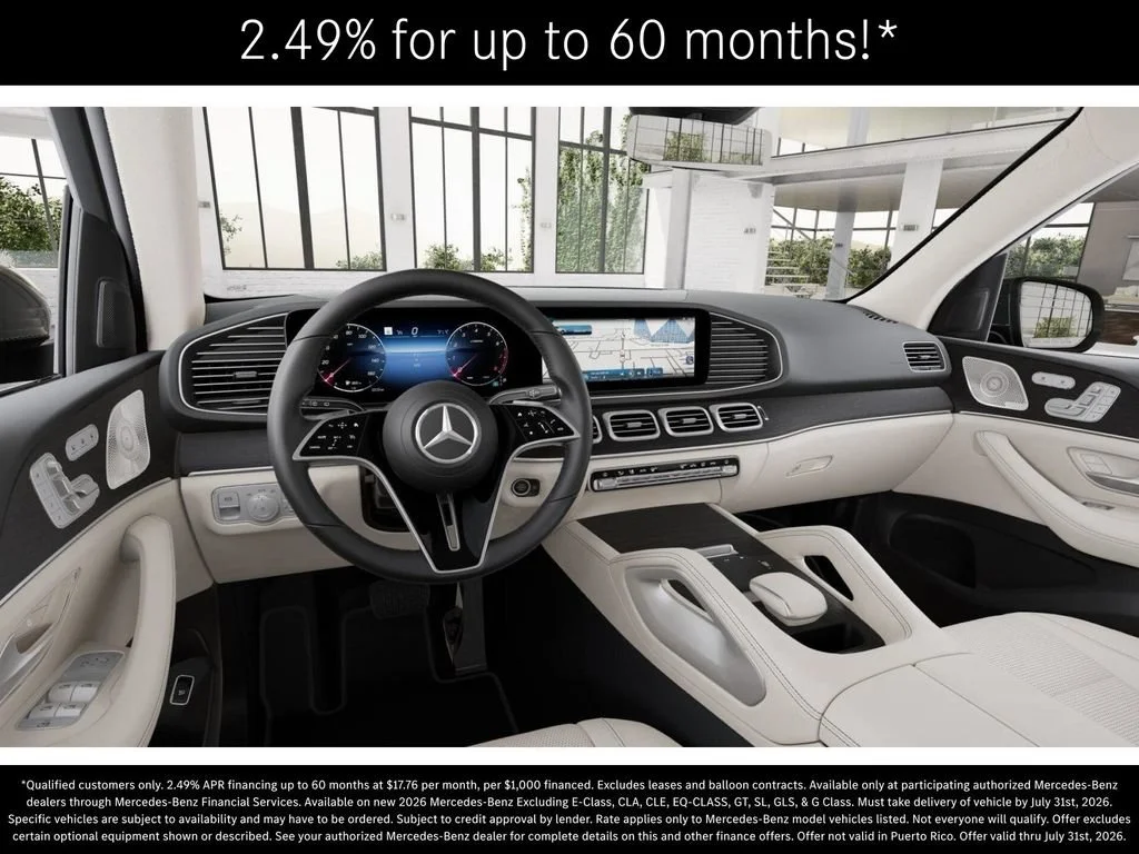 New 2026 Obsidian Black Metallic Mercedes-Benz GLE 450 image 3