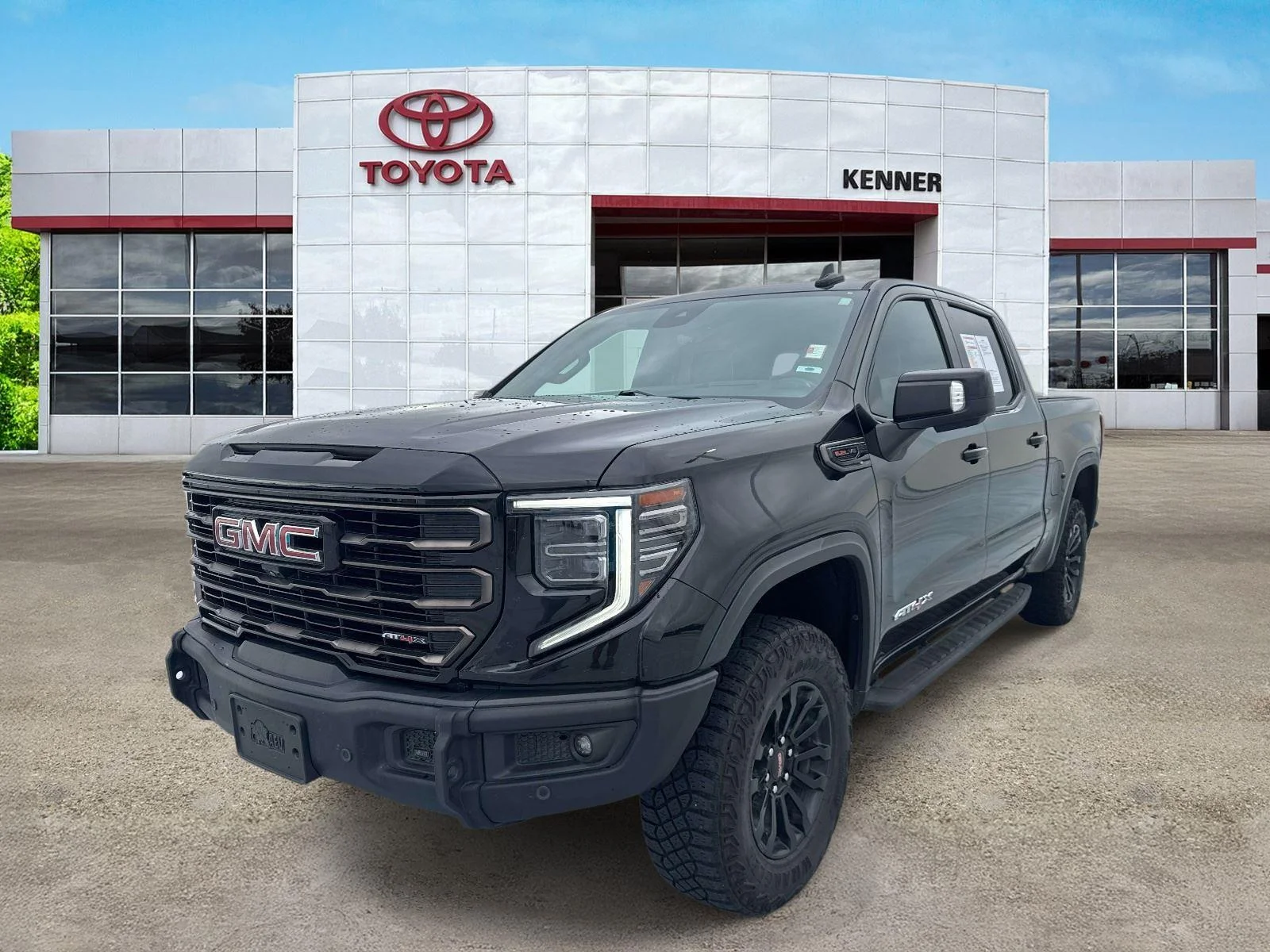 Used 2023 Onyx Black GMC AT4X image 3