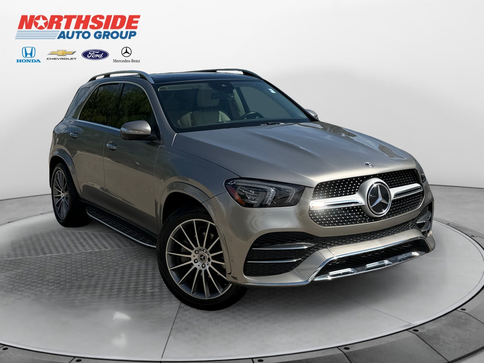 Used 2022 Mojave Silver Metallic Mercedes-Benz GLE 350 image 1