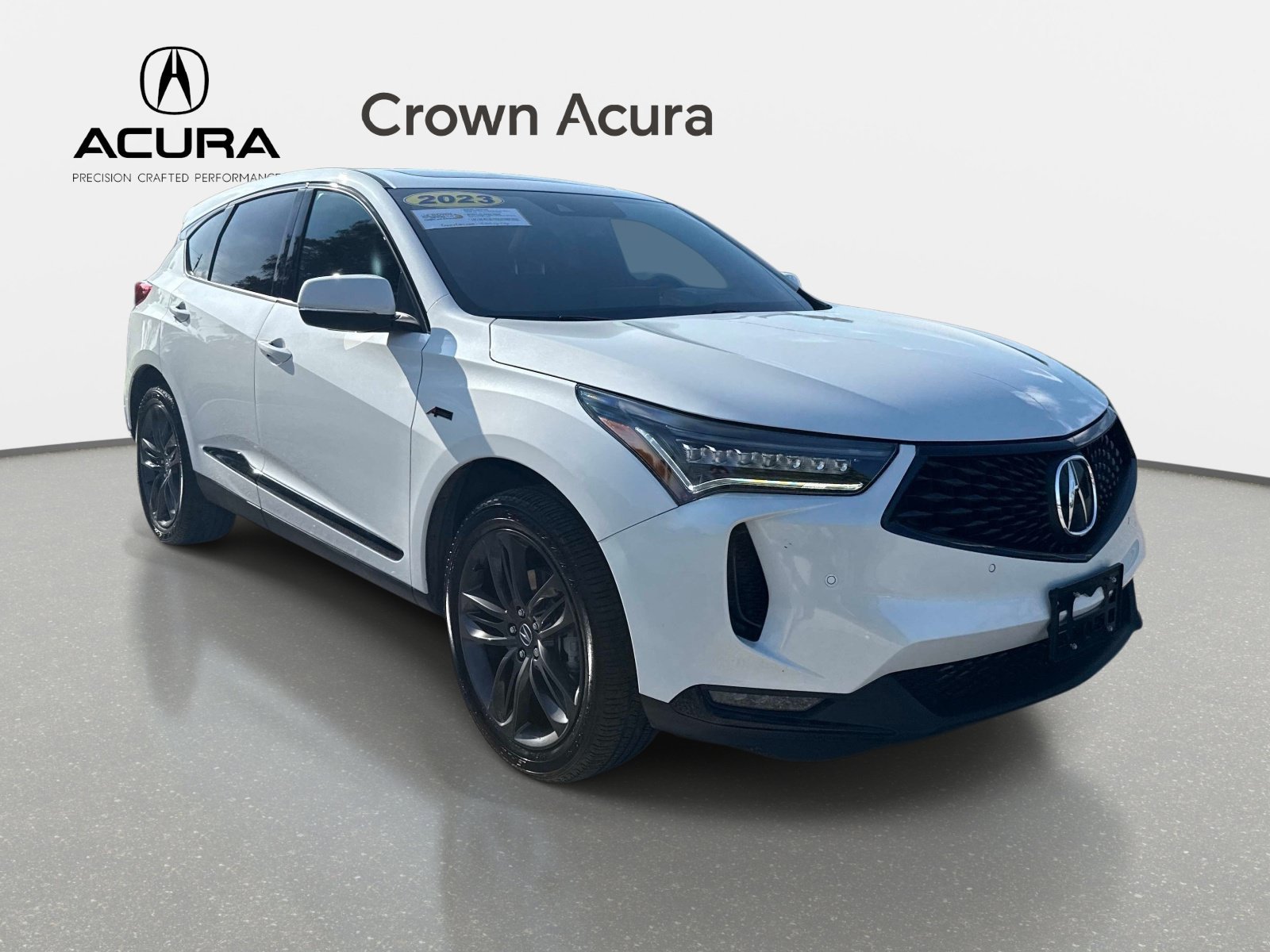 Used 2023 Platinum White Acura w/A-Spec Package image 6