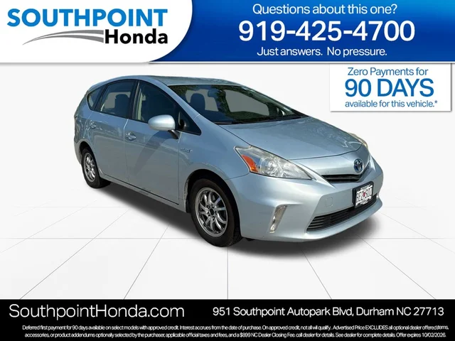 2012 Toyota Prius v Two