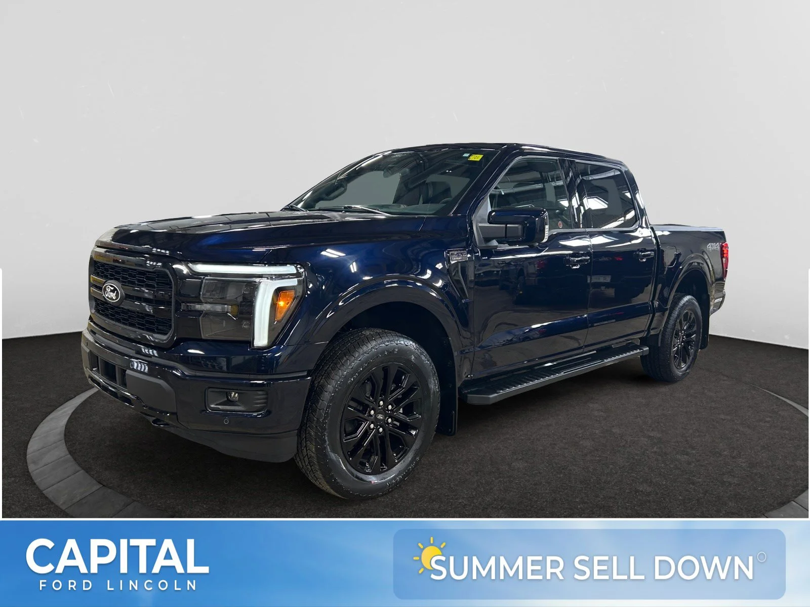 New 2026 Antimatter Blue Metallic Ford Lariat image 1